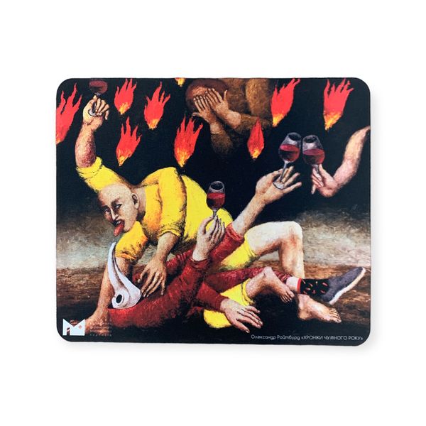 Mouse pad "Chronicles of the Plague Year"